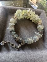Armband mit Labradorit und Serpentine 