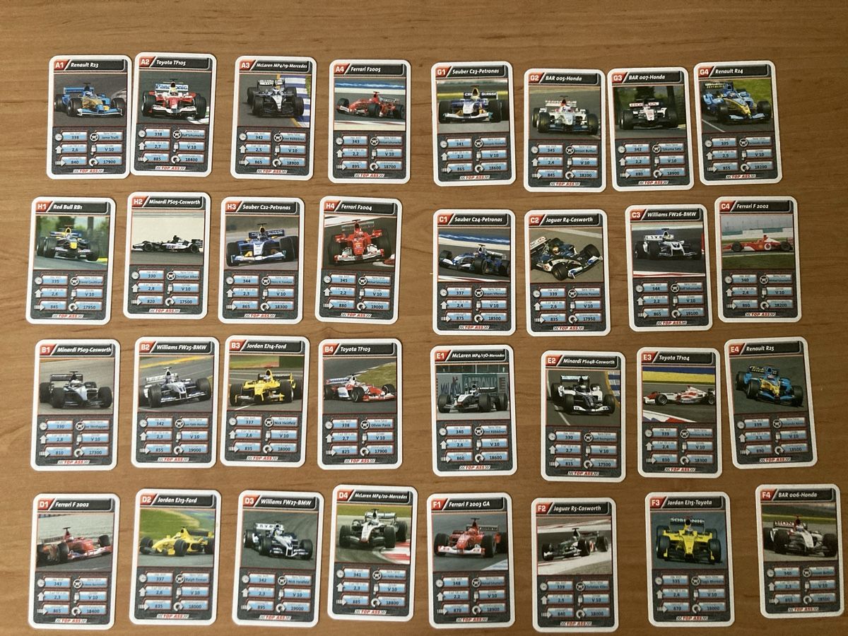 Giochi: Top Ass Formel 1Quartett neuwertig – Nuovo (secondo la descrizione) da Schüpfheim venduto da Seerose80 1