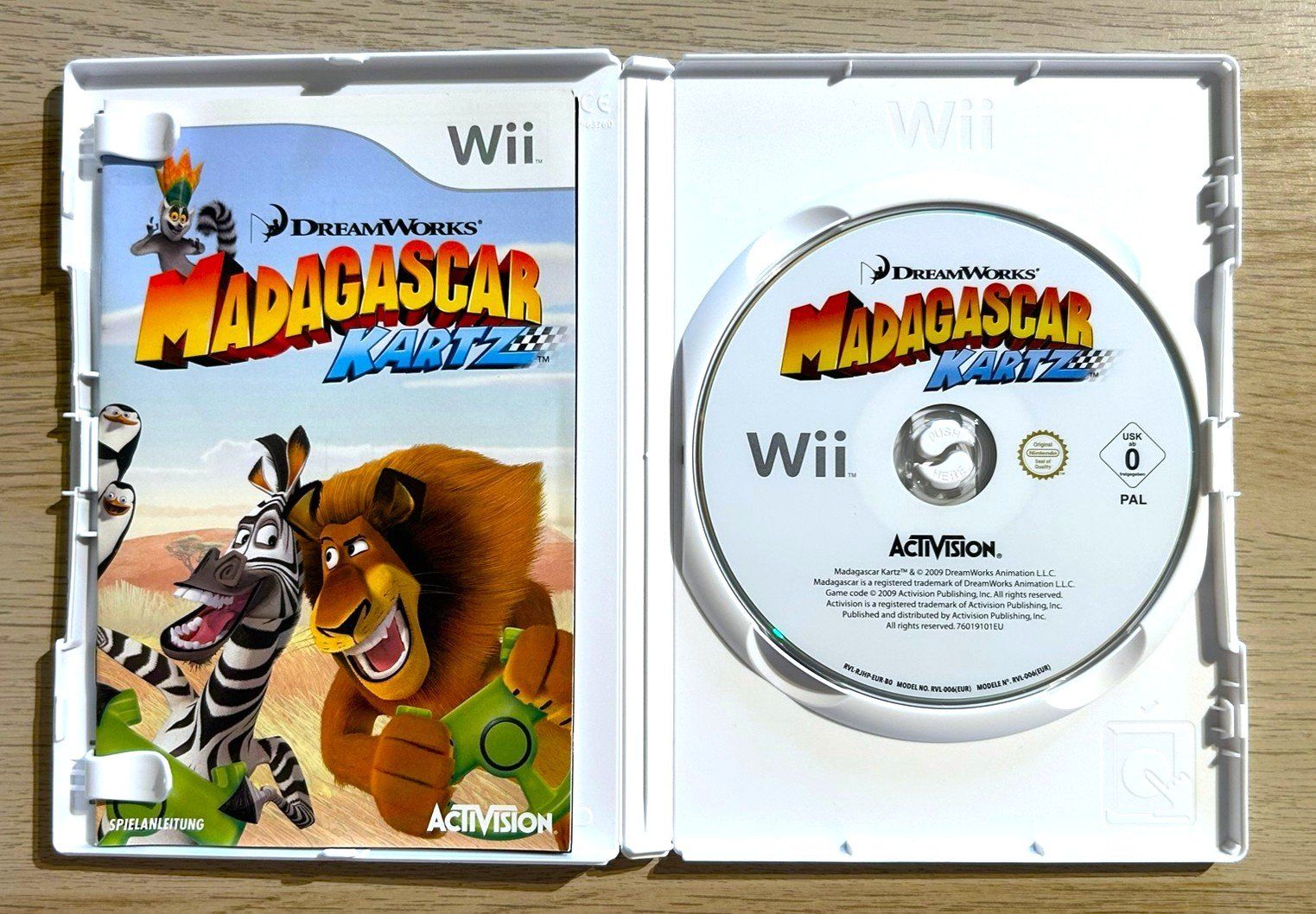 Nintendo Giochi: Madagascar Kartz Nintendo Wii – Usato da St. Gallen venduto da Alpine.Arcade 2
