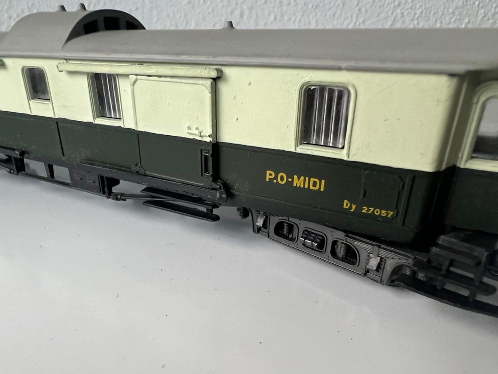REE MODELES VB-50273 Type '37 SNCF Ex Cz32000 FS 3a Classe, Livrée Vert