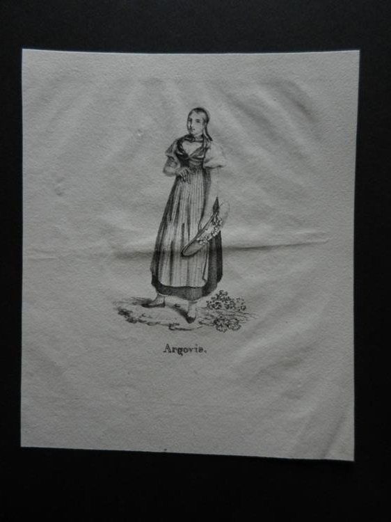 Gravures: Aargauer Tracht – D'occasion à Risch par Rischli15