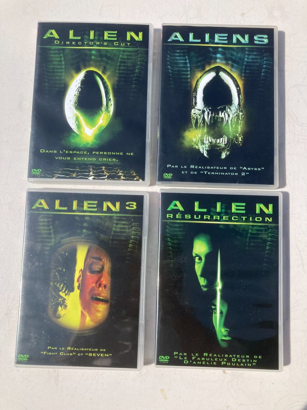 Tous les DVDs: Coffret DVD - Alien - Quadrilogy – D'occasion à Bassecourt par CALUMET-X 2