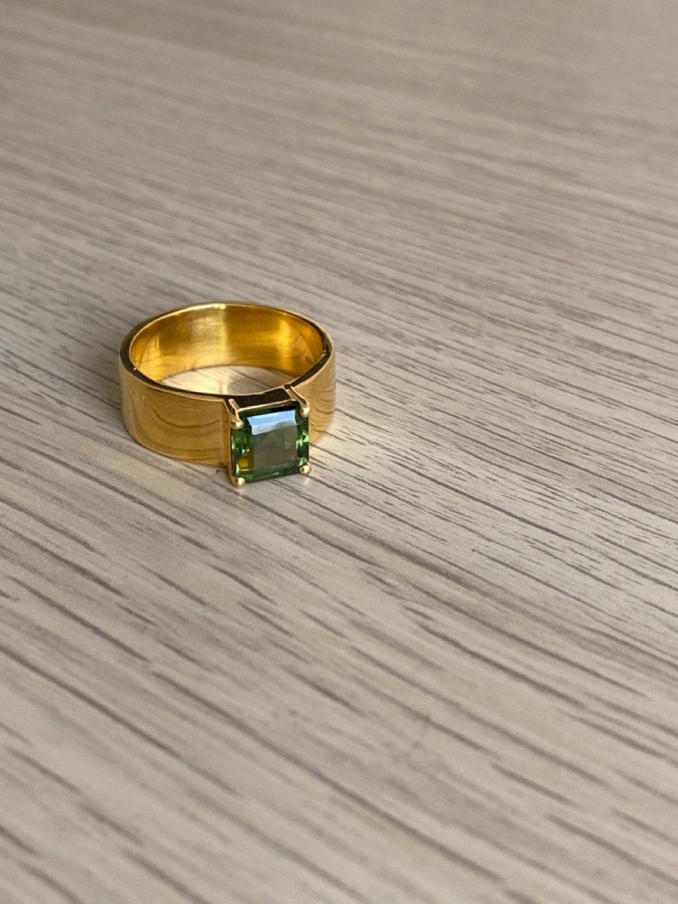 Anelli: Saphir Ring, 925 vergoldet – Usato da Zumikon venduto da Frauenecke