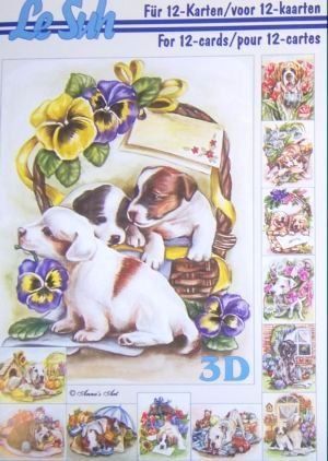 Kit bricolage: 3D Schnittbogen Bastelheft für 12 Karten – Nuovo (secondo la descrizione) da Schlatt TG venduto da kreativ-atelier 2