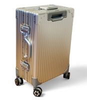 100% ALU Kabinengepäck TSA gateBAG SILBER S 55CM NEU