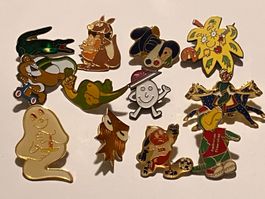 12 Pin Figuren Comic Tiere (55)