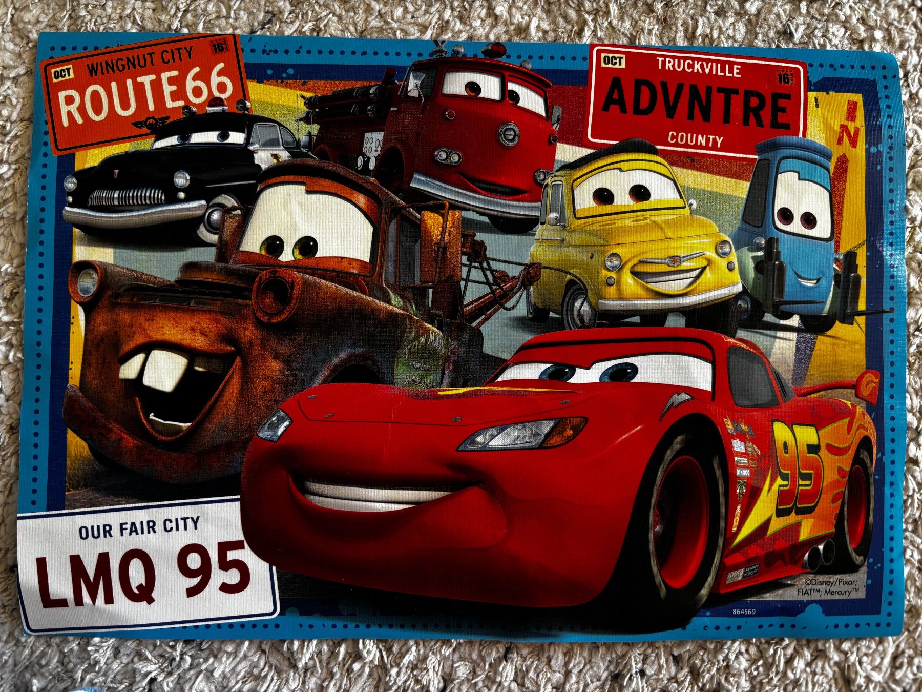 Ravensburger Puzzle: Lightning McQueen Puzzle 2x24 PCS – Usato da Cully venduto da Maar_K