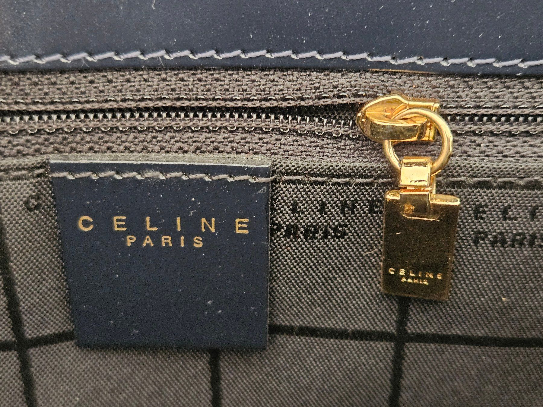 Celine Taschen für Damen: Sac Céline bleu – Gebraucht aus La Tour-de-Peilz von valoute 3