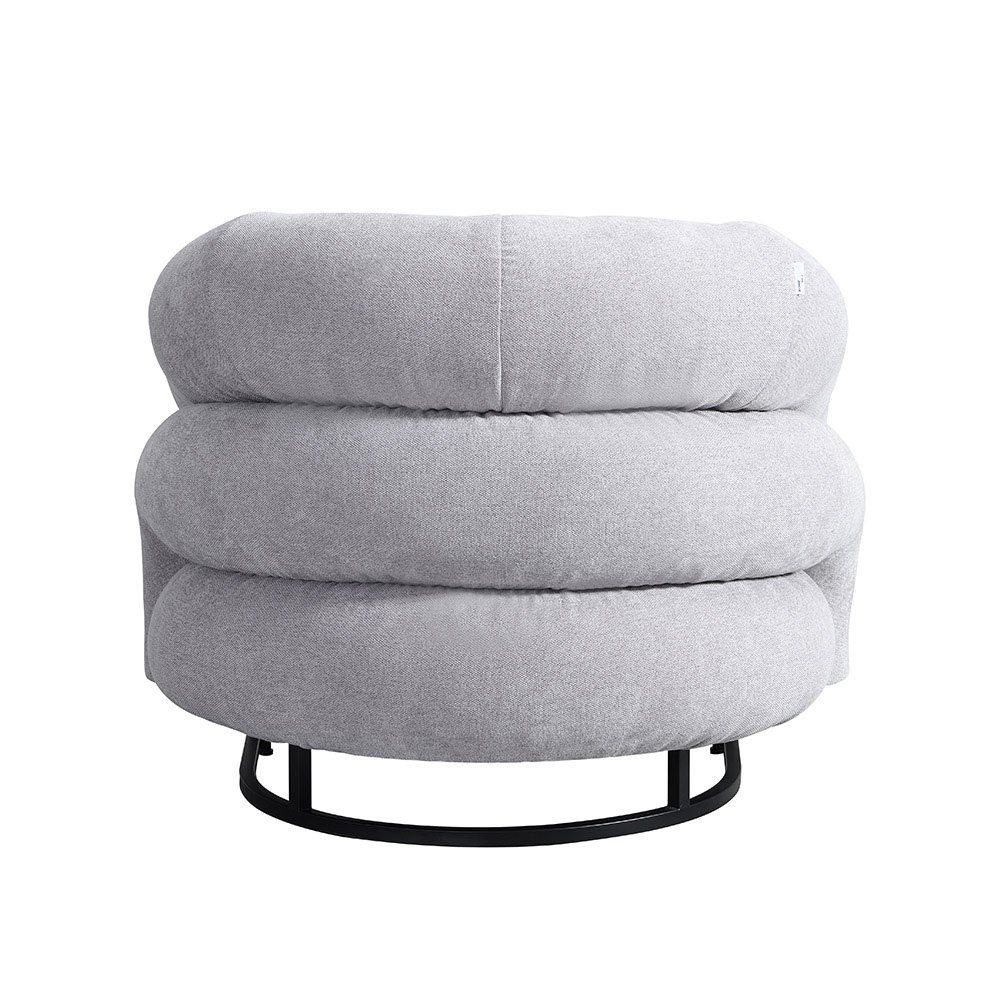 Poltrone: Premium Sessel CLARA Samtgewebe - Grau – Nuovo e nell'imballaggio originale da Wallenwil venduto da toesstal-vertrieb 5