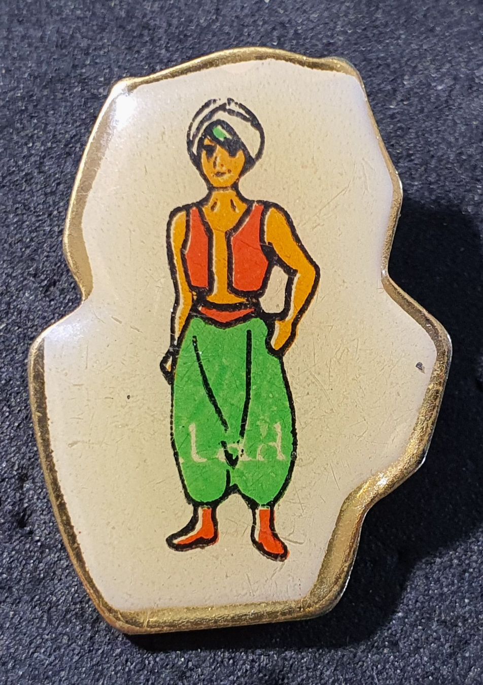 Placchette & Badge: W555 - Alter Pin Wald Disney Aladdin – Usato da Reinach BL venduto da Boston-Verkauf