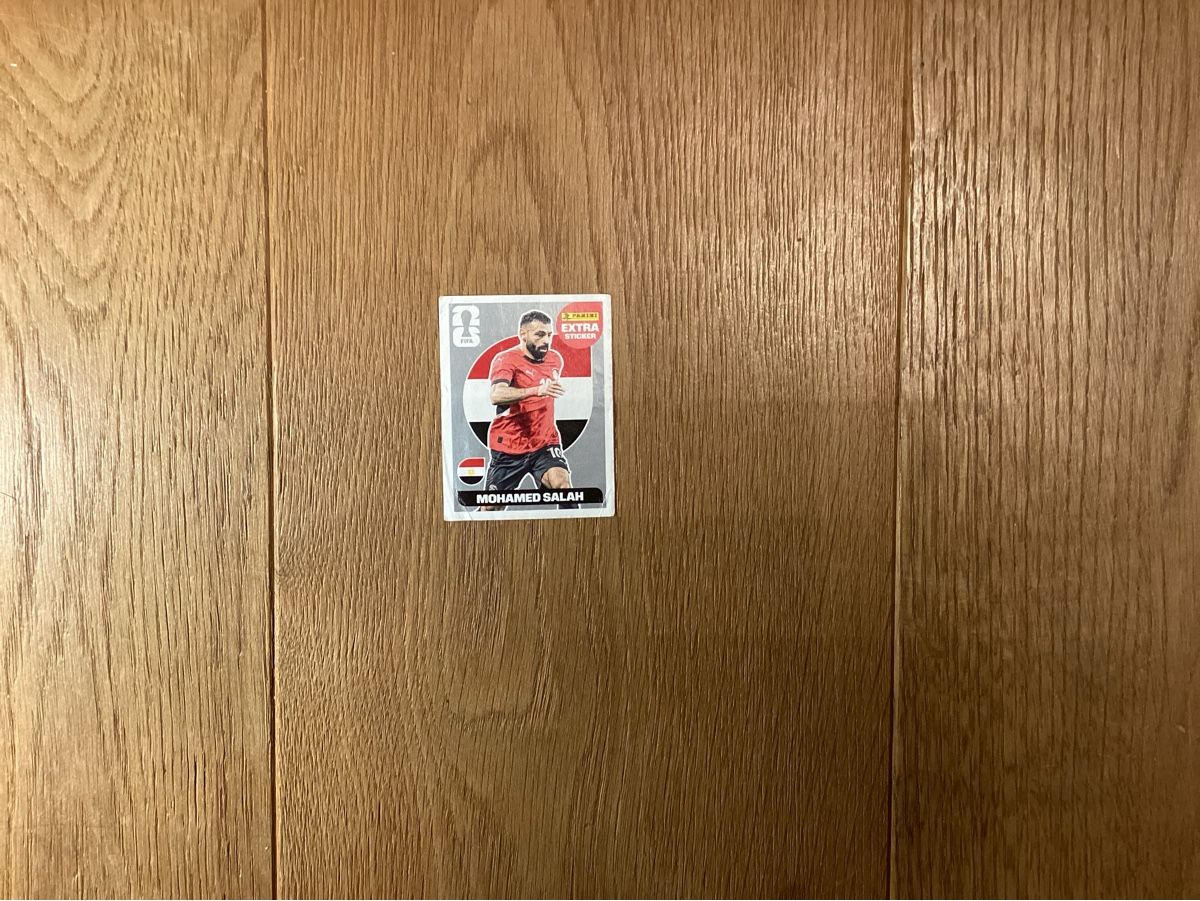 Panini Carte collezionabili: Salah Extra Sicker Panini 2026 Silber – Nuovo (secondo la descrizione) da Starrkirch-Wil venduto da Goemsu