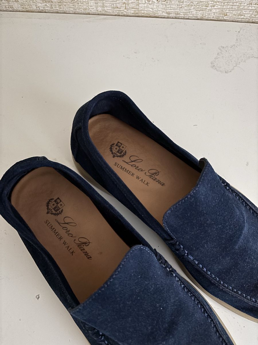 Loro Piana Herrenschuhe: Loro Piana - Summer walk navy blue – Gebraucht aus Ecublens VD von emi_1975 1