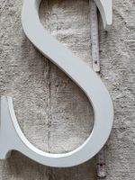 Buchstaben, holz, gross, deko, shabby chic, bild
