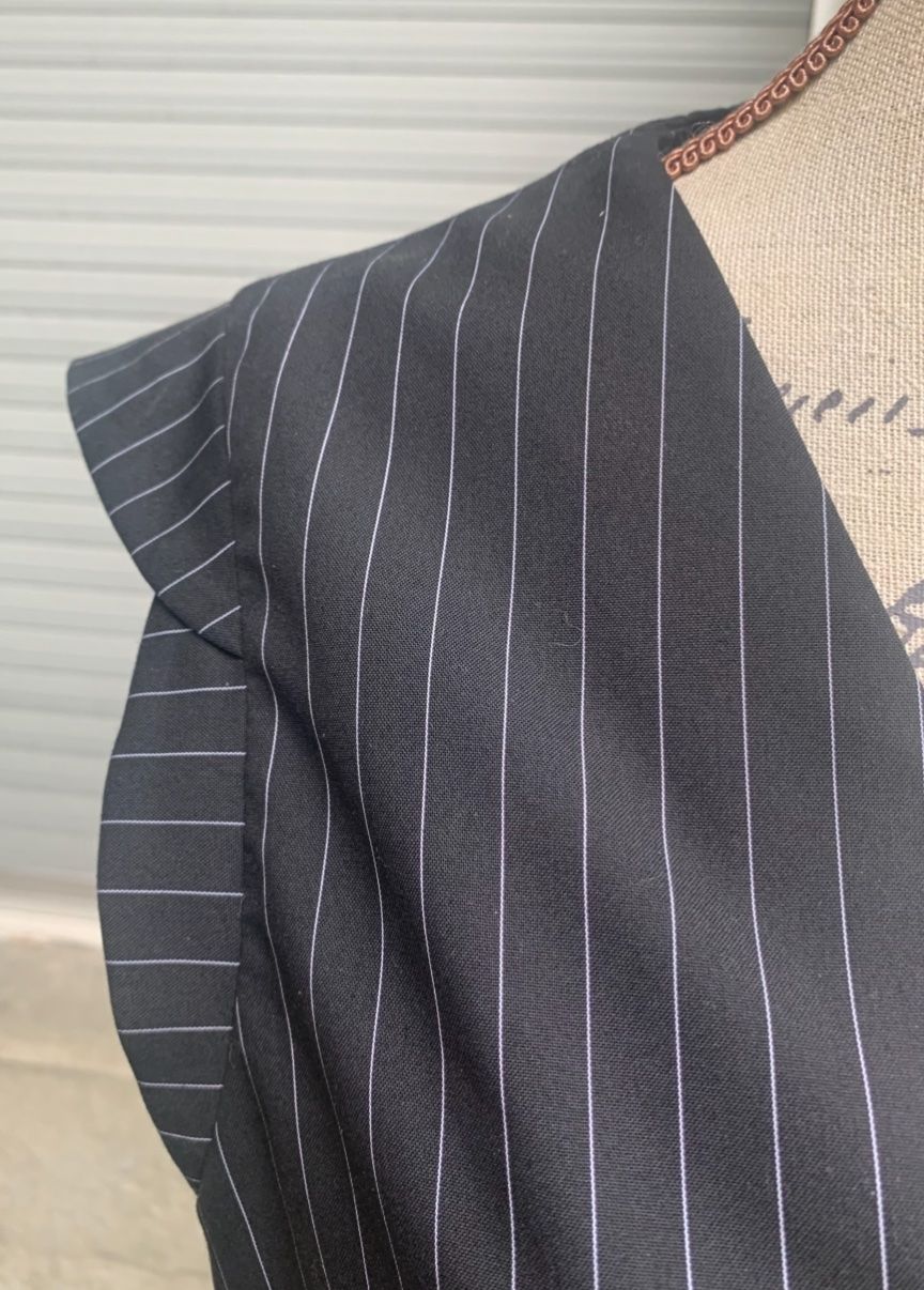 Maison 123 Vestiti: Superbe robe fourreau MAISON 123 style pinstripe t.40 – Nuovo (secondo la descrizione) da Martigny venduto da only__you 1