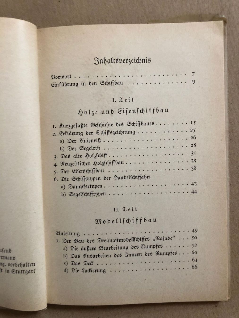 Libri: Artur Tiller: Der junge Schiffbauer. – Usato da Zürich venduto da allp 4