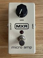 mxr micro amp Boost Pedal