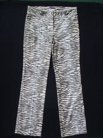 ESCADA - Couture neuw. Hose Animal-Print & Strass Gr. 40