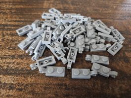 lego 63868 lot de 50 pièces Light Bluish Gray Plate,
