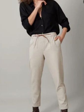 MASSIMO DUTTI 36 (S)/NP120CHF Hose Chinos Beige 51%Cottone