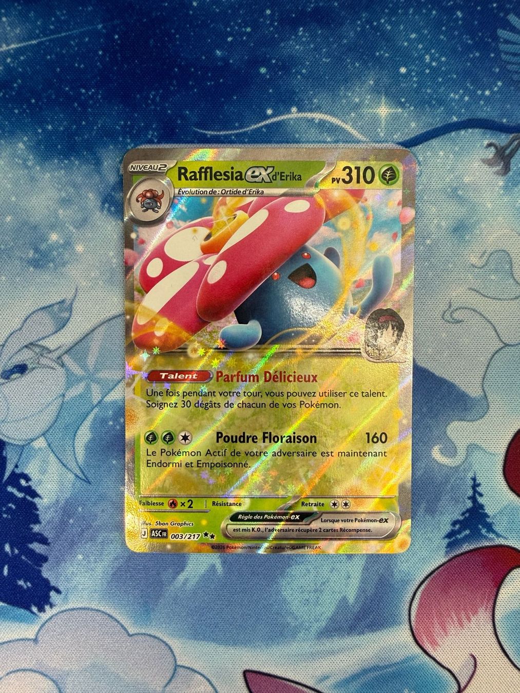 Pokémon Carte collezionabili: Rafflesia EX - ASC 003 FR – Nuovo (secondo la descrizione) da Courgenay venduto da ScamBoxOff