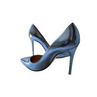 Escarpins Lerre cuir bleu électrique – Taille 41