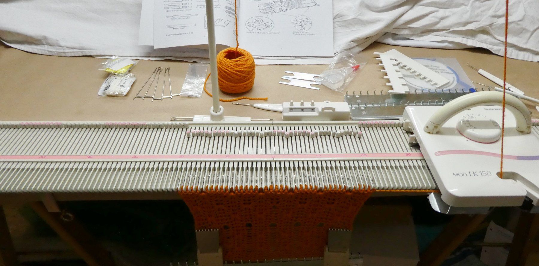 Alle Maschinen: Strickmaschine Silver Reed LK-150 – Gebraucht aus Siebnen von Ra-la-ra-ol 6