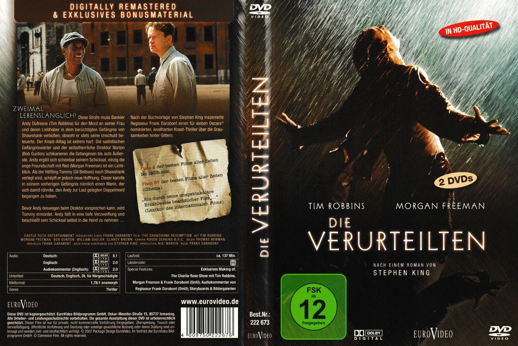 Alle DVDs: DVD - Die Verurteilten - (2Disc Edition) – Gebraucht aus Langnau am Albis von MediaRescuerKeLoX