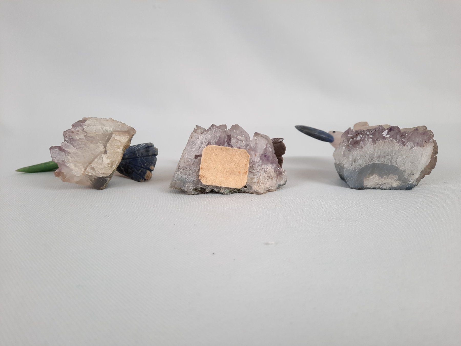 Minerali & Pietre curative: 3 Vögel auf Amethyst – Usato da Beinwil am See venduto da Restwert_Beinwil 2