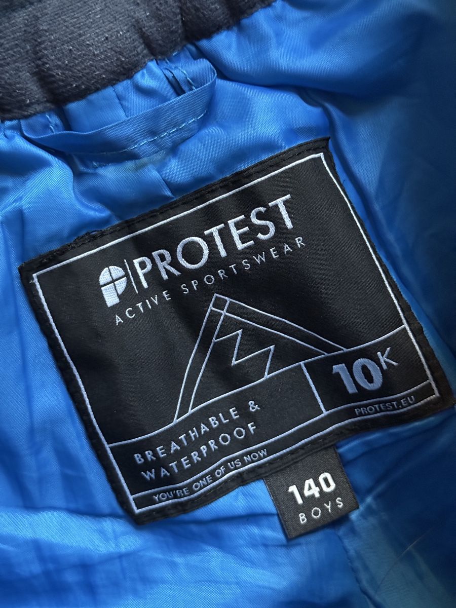 Protest Pantaloni: Protest Skihose, Gr. 140, Blau – Usato da Winterthur venduto da immensee7 2