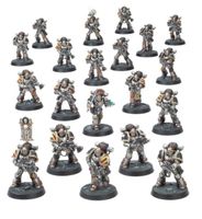 MK II Squad (20 Minis, neu auf Gussrahmen)