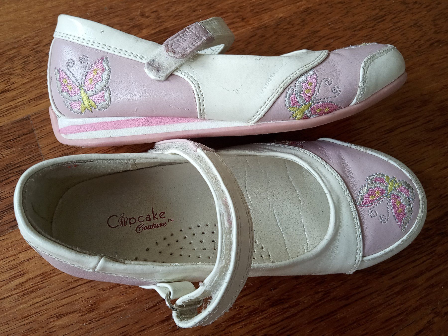 Scarpe per ragazze: Ballerinas Grösse 28 Mädchen Cupcake Couture – Usato da Büren SO venduto da swelch 1
