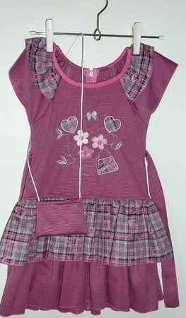 Kleid mit kleiner Tasche Gr. 116