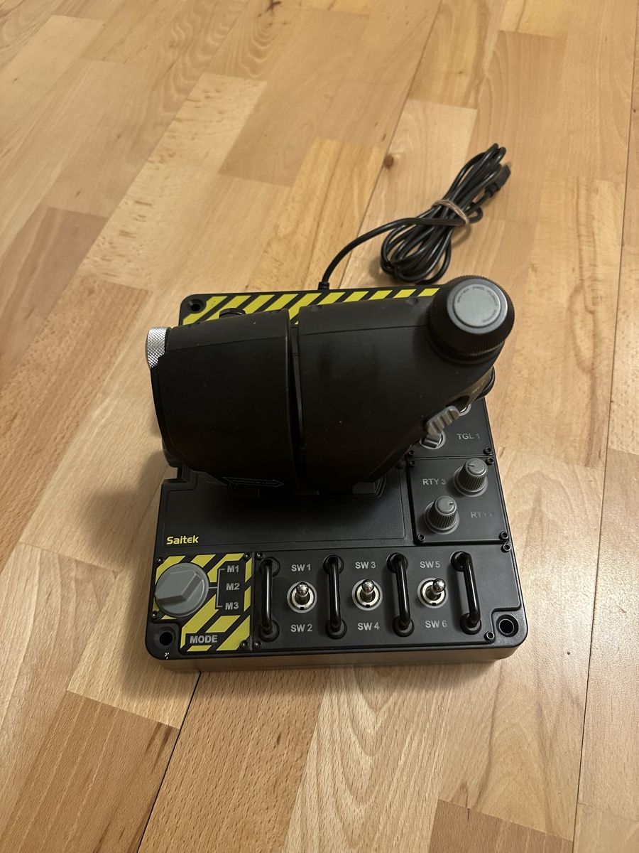 Saitek Controller: Saitek X55 Rhino Flight System mit Throttles – Usato da Rosshäusern venduto da maexuu 1