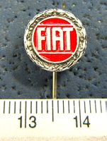 FIAT AUTO LOGO ANSTECKNADEL GEPRÄGT VINTAGE OLDI