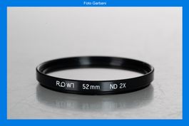 Rowi filtro grigio ND2 compensato 52mm