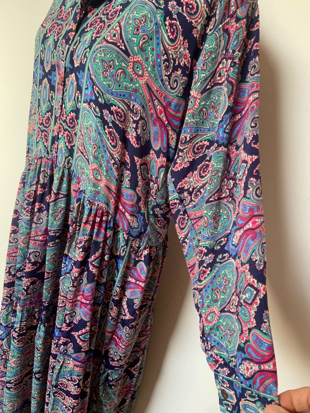 Vestiti: Boho Maxistufenkleid aus Seide – Nuovo (secondo la descrizione) da Sigriswil venduto da ck56 5