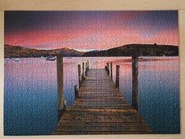 Hübsches Landschafts - Puzzle mit 1000 Teilen