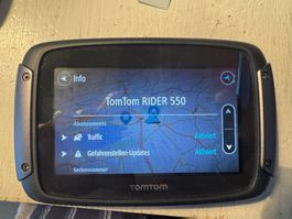 TomTom RIDER 550 Motorrad-Navi – Premium-Set neuwertig in OV