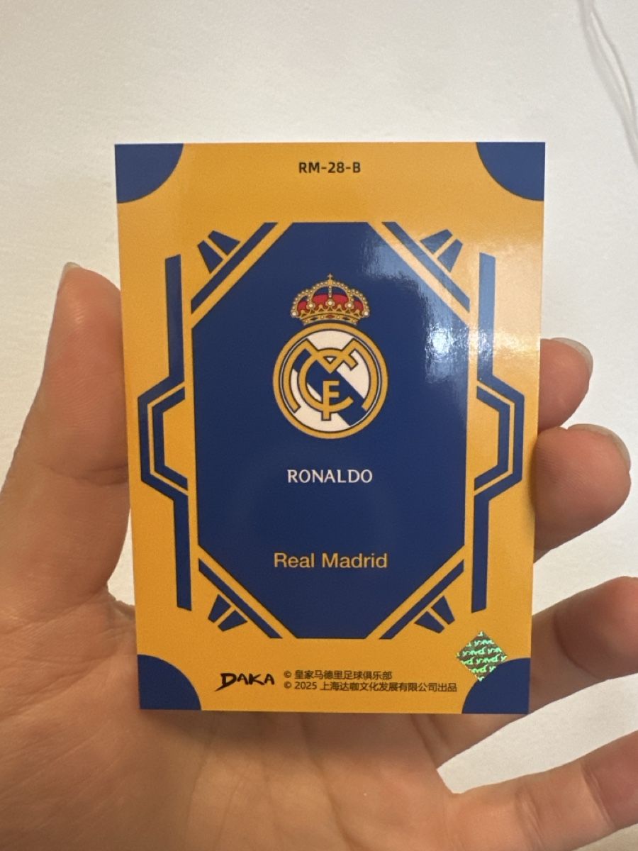 Real Madrid Carte collezionabili: Ronaldo Real Madrid - nm – Nuovo (secondo la descrizione) da Sirnach venduto da D.SecondChance 1