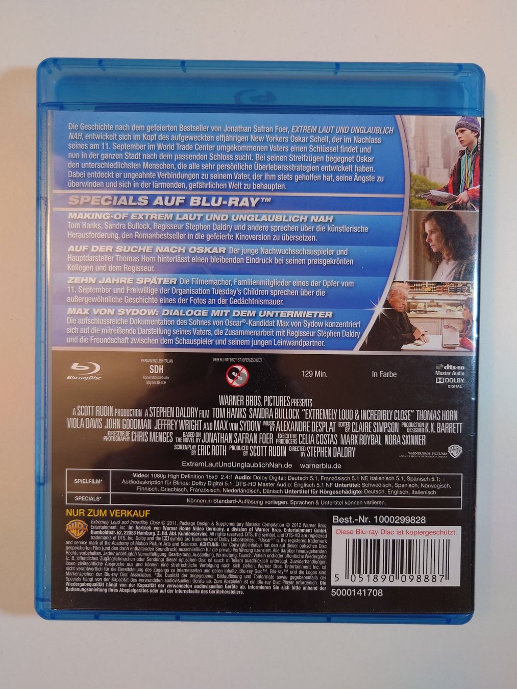 Alle DVDs: Extrem Laut und unglaublich Nah Blu-Ray – Gebraucht aus Kaiseraugst von flo_ydd2 1