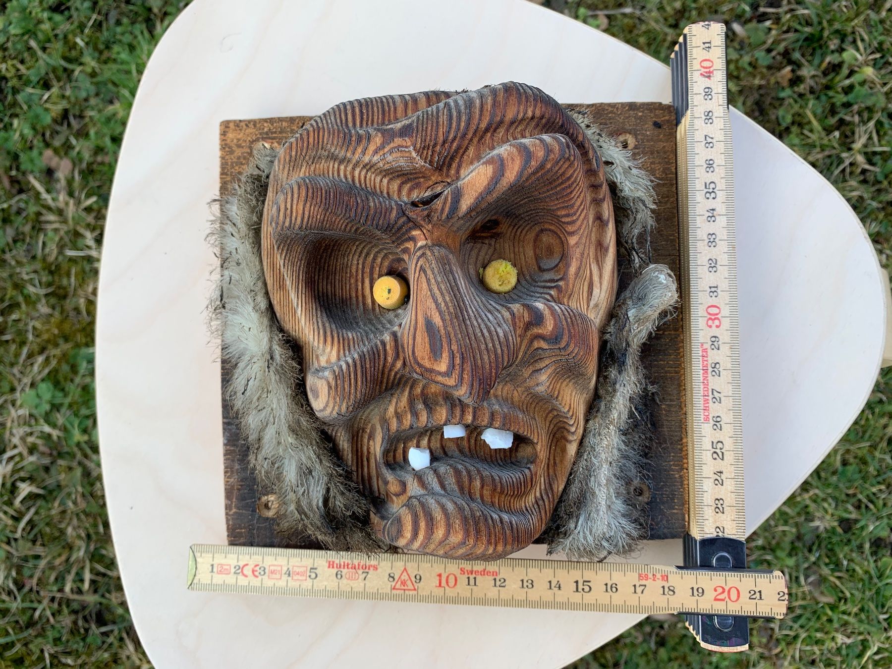 Altro in Antiquarato & Arte: schöne alte Walliser Holzmaske – Usato da Feldbach venduto da Olive1 8
