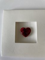 Swarovski Herz Dekoration rot in Originalverpackung