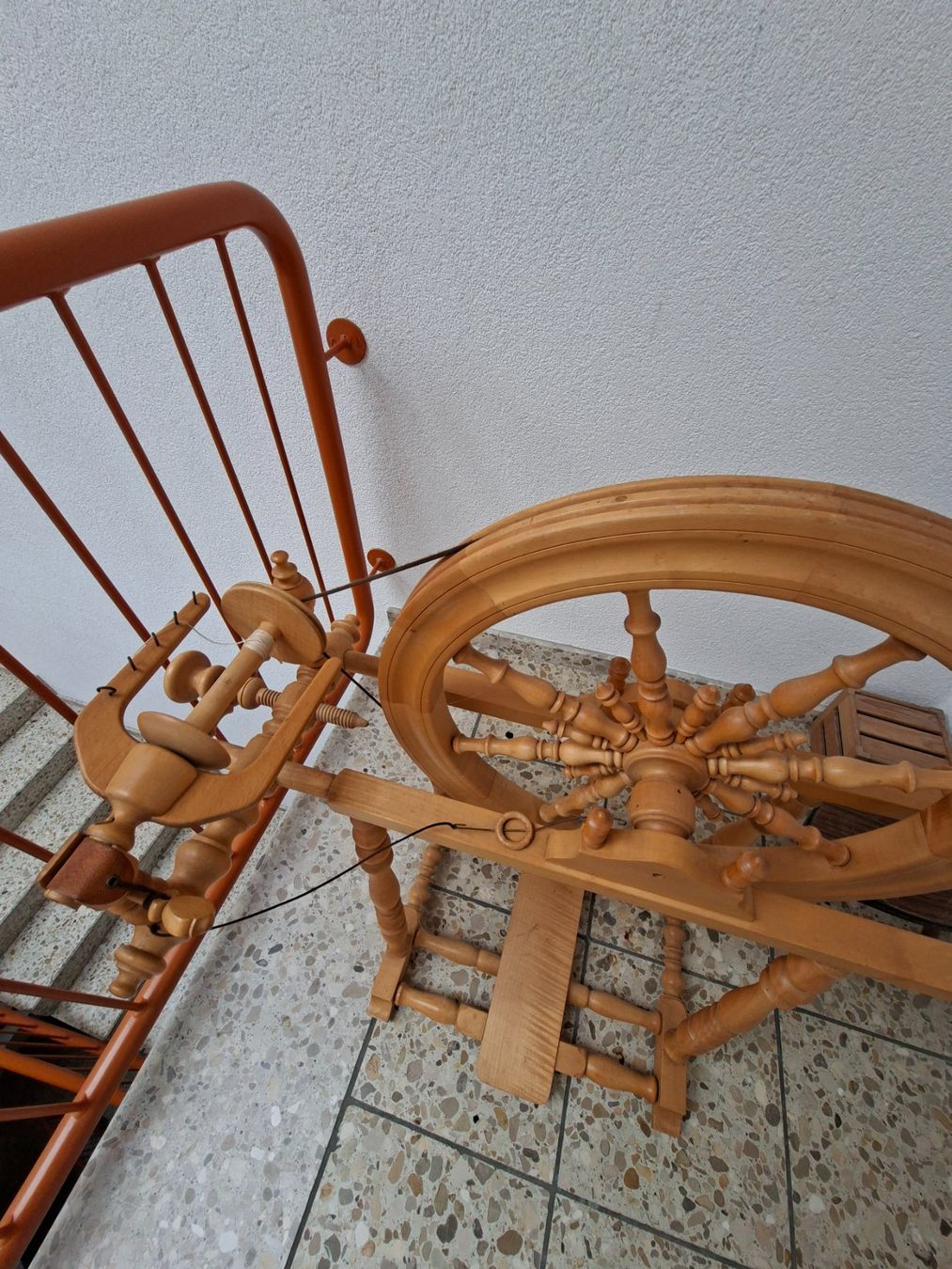 Rouets anciens: Spinnrad – D'occasion à Etzwilen par 3ei_5rty 1