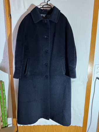 Mantel aus reiner Schurwolle Gr. 44