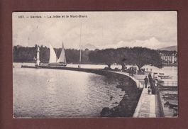 GENEVE - La Jetée - 1910