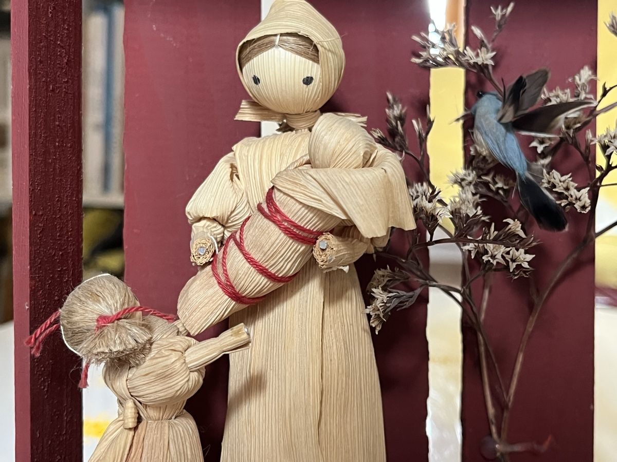 Puppen: Poupée en feuilles de maïs  – Gebraucht aus Euseigne von so.ART 4