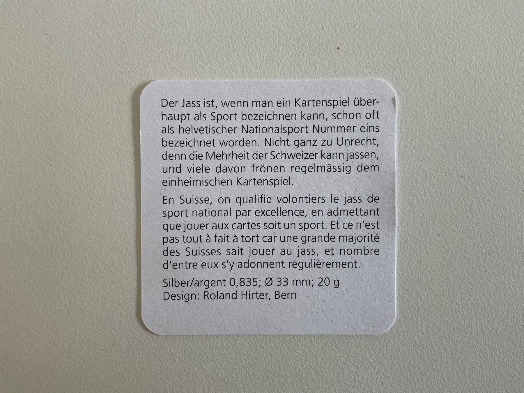 Alle Münzen: Gedenkmünze 2014 – Neu (gemäss Beschreibung) aus Gossau SG von Ollie_m 3