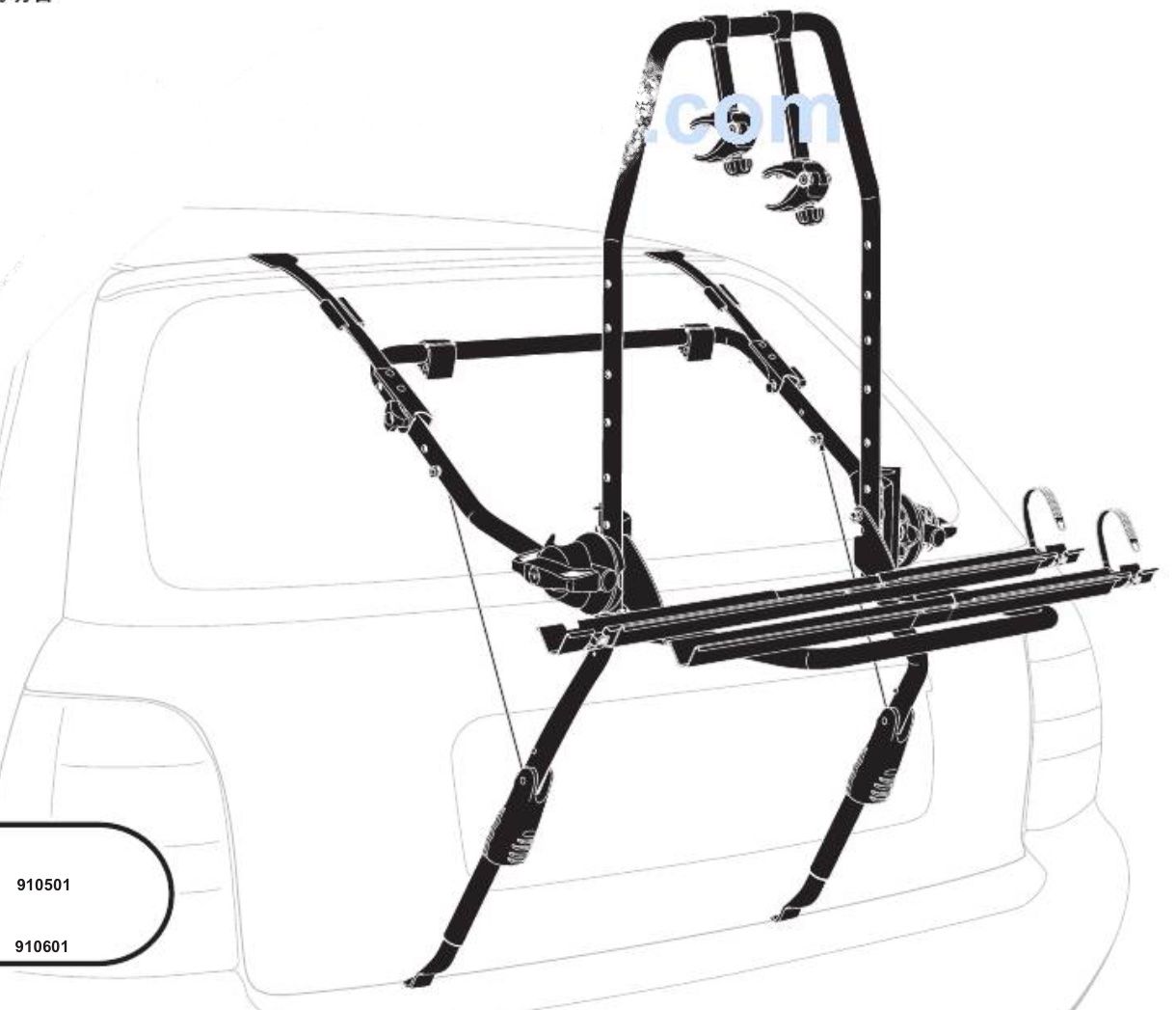 Box da tetto: Fahrradträger Thule ClipOn High 9106 – Usato da Wettswil venduto da Ste_zky2 1