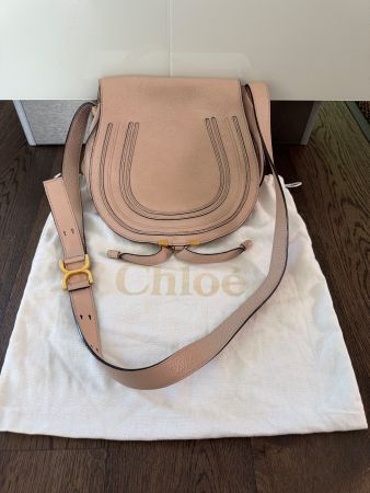Chloé Marcie Medium Saddle Bag – Great Condition