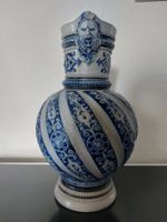 Bartmannkrug, um 1900 blaugraues Steinzeug, nummeriert 619